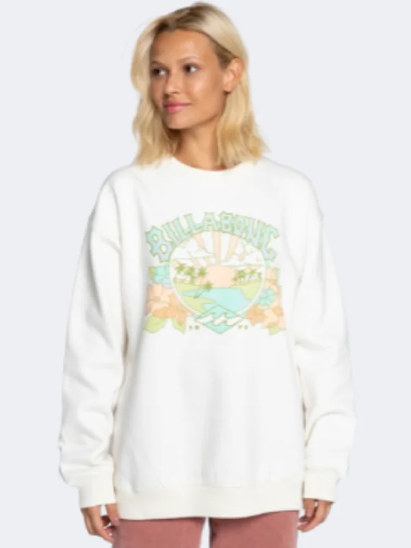 Billabong Ride In Women Lifestyle Sweatshirt Salt Crystal 4 Hoodie with Set-In Sleeves Structured Classic Billabong Ride In Women Lifestyle Sweatshirt Salt Crystal 4 Hoodie with Set-In Sleeves Structured Classic