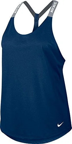 Nike Women's Dry Performance Athletic Training Tank 831312 (XL, 429 Binary Blue/Wolf Grey/White) stretchy tank top Nike Women's Dry Performance Athletic Training Tank 831312 (XL, 429 Binary Blue/Wolf Grey/White) stretchy tank top