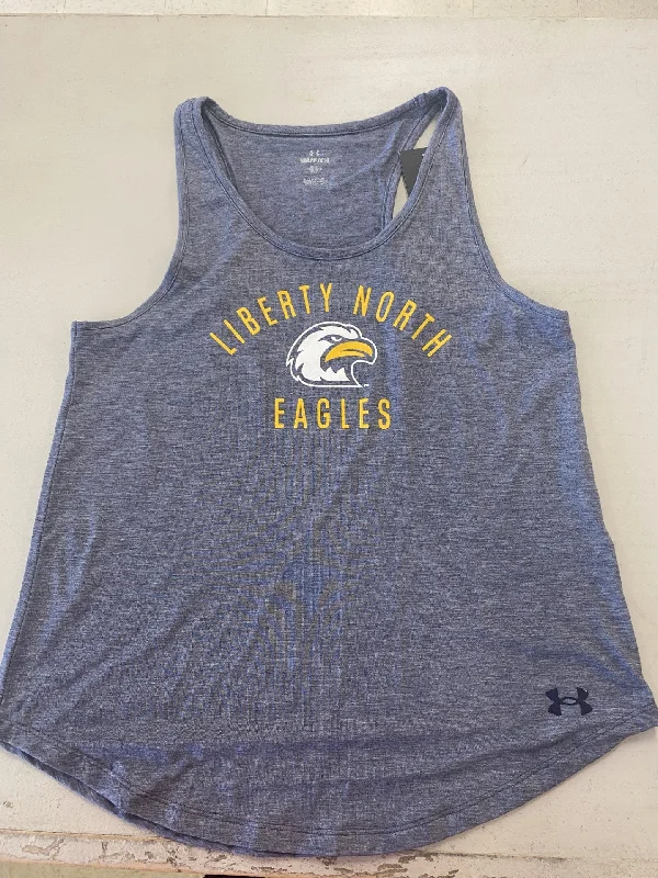 Liberty North Womens Breezy Tank- By Under Armour turquoise tank top