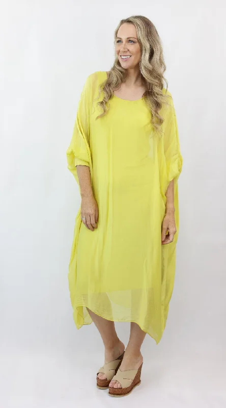 MARGARET silk dress Tunics Sophisticated sleek