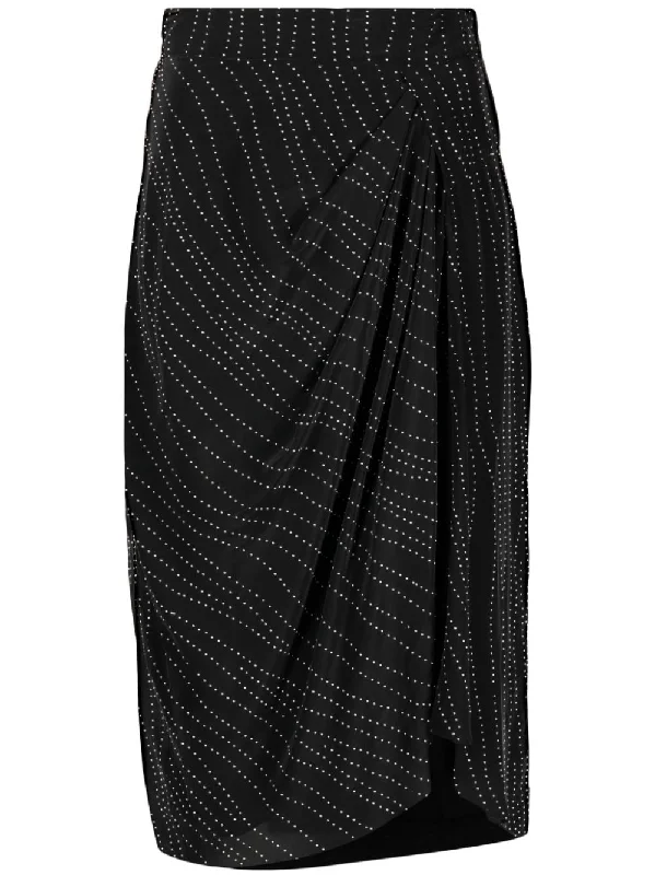 Iro Skirts Black athletic skirt fit