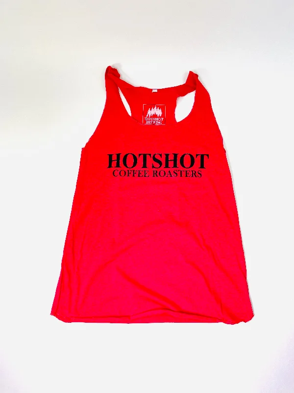 HOTSHOT COFFEE ROASTERS (RED)- TANK turquoise tank top