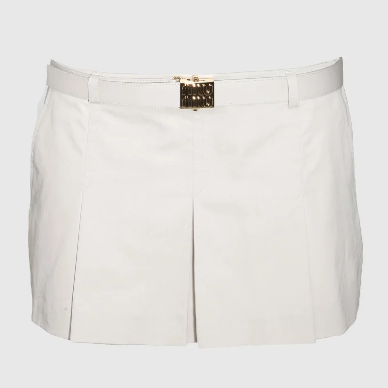 Miu Miu Skirts wool skirt breathable