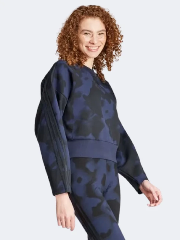 Adidas Future Icons 3 Stripes Women Sportswear Sweatshirt Multicolor/Black Hoodie with Hem Lace Feminine Delicate Adidas Future Icons 3 Stripes Women Sportswear Sweatshirt Multicolor/Black Hoodie with Hem Lace Feminine Delicate