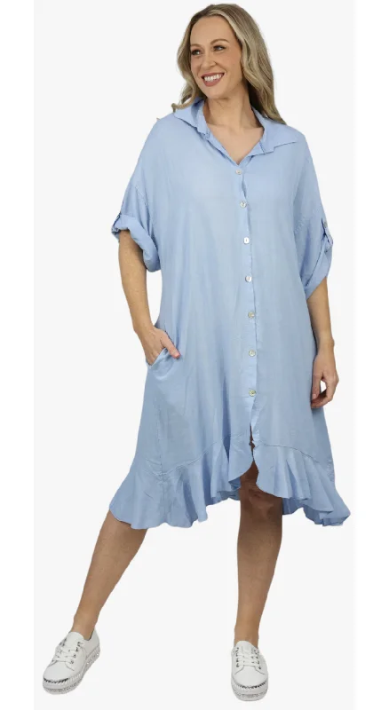 CHLOE Linen dress Tunics Fashionable chic