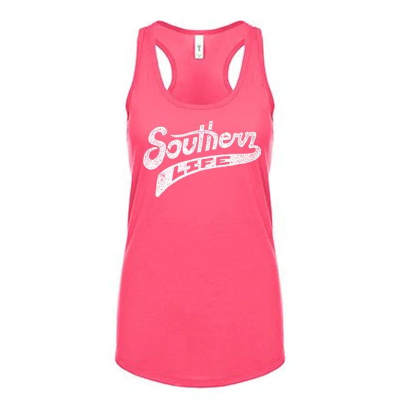 Southern Life Tank Top low neck tank