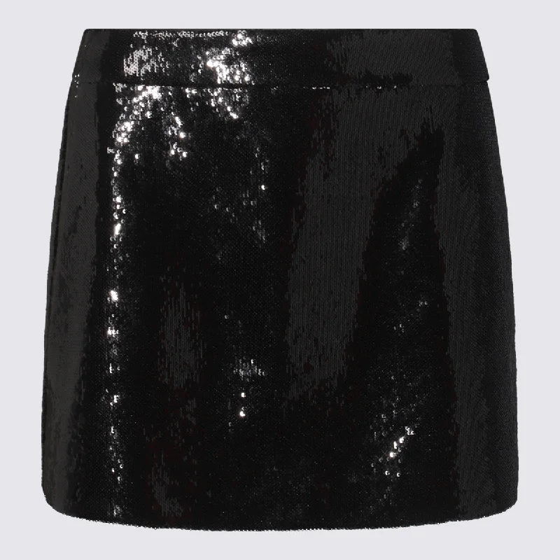 Dolce & Gabbana Skirts Black zip skirt side