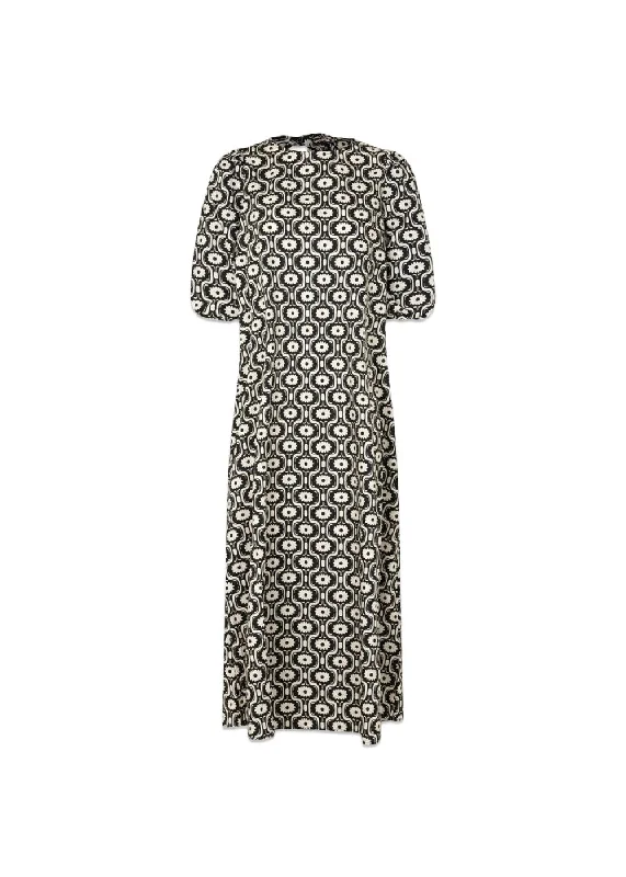 CoraMD print dress - Seventies Fleur Tunics Winter warm