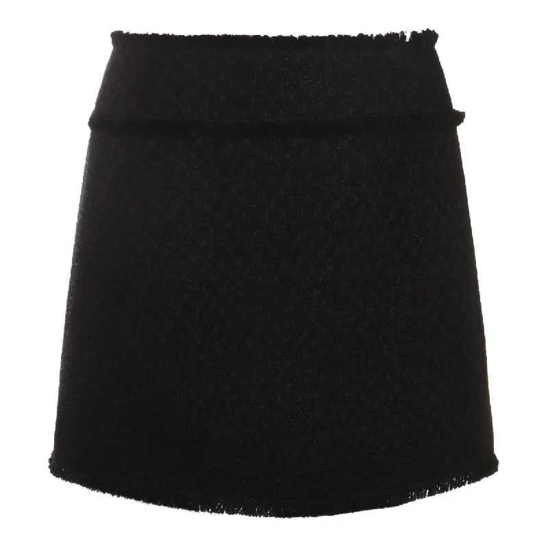 Dolce & Gabbana Skirts Black silk skirt lustrous