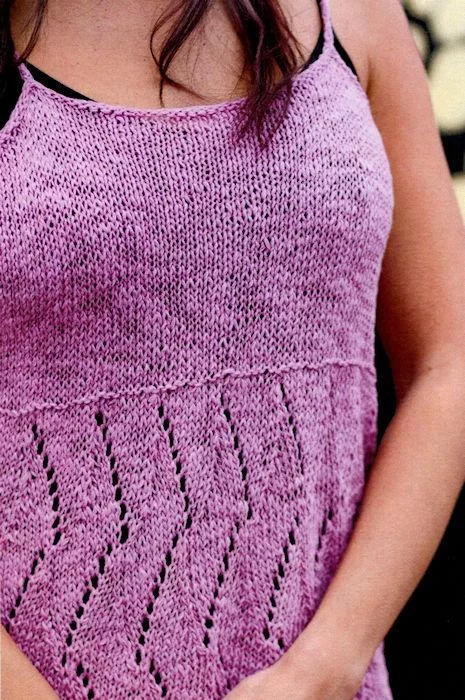 Kaliko Tank Top Pattern Leaflet by Tabetha Hedrick for Juniper Moon Farm flowy tank top