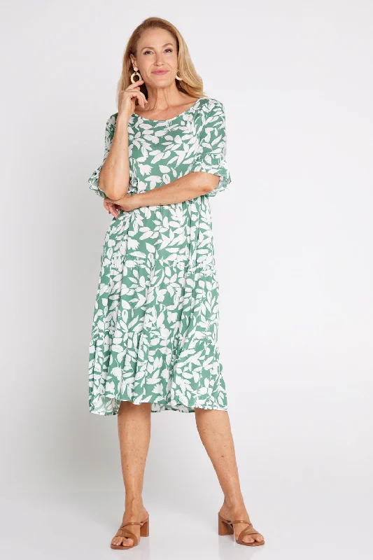 Jackson Dress - Green Leaf Tunics Exclusive limited