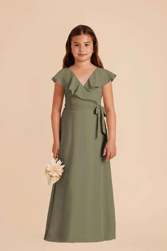 Jax Junior Chiffon Dress - Thyme Tunics Solid Classic