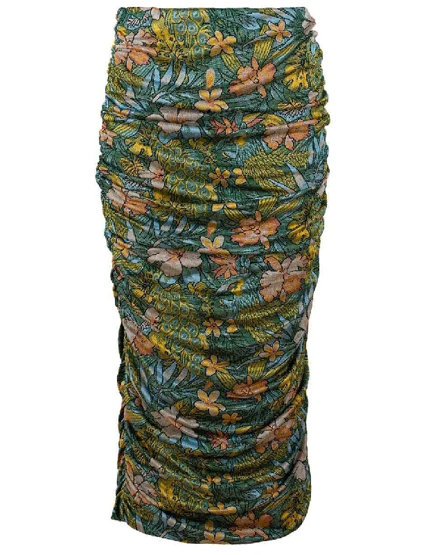 Asphalt Jungle LA Lady Skirt pleated skirt texture