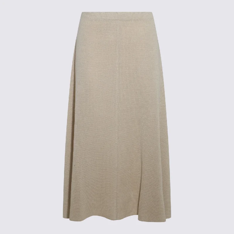 The Row Skirts cashmere skirt rich