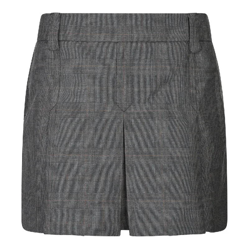 Miu Miu Skirts Grey low waist skirt