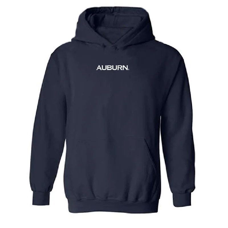 Auburn - NCAA Women's Swimming & Diving : Meghan Lee - Replica Shersey Hooded Sweatshirt Hoodie with Mock Neck Collared Structured Auburn - NCAA Women's Swimming & Diving : Meghan Lee - Replica Shersey Hooded Sweatshirt Hoodie with Mock Neck Collared Structured