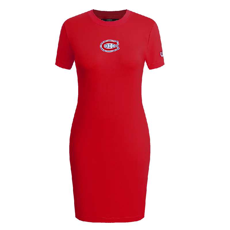 NHL MONTREAL CANADIENS CLASSIC WOMEN'S BODY CON DRESS (RED) Tunics Bestseller popular NHL MONTREAL CANADIENS CLASSIC WOMEN'S BODY CON DRESS (RED) Tunics Bestseller popular