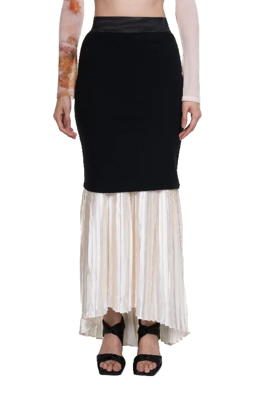 Layered Maxi Skirt chiffon skirt delicate