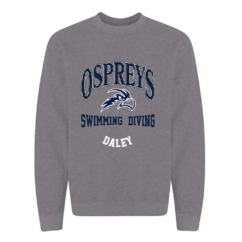 UNF - NCAA Women's Swimming & Diving : Kayla Daley - Crewneck Sweatshirt Classic Fashion Shersey Hoodie with Color Block Contrast Stylish UNF - NCAA Women's Swimming & Diving : Kayla Daley - Crewneck Sweatshirt Classic Fashion Shersey Hoodie with Color Block Contrast Stylish