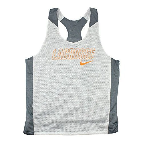 Nike Women's Lacross Jersey Reversible Tank (S, White/Gray) fitted tank top
