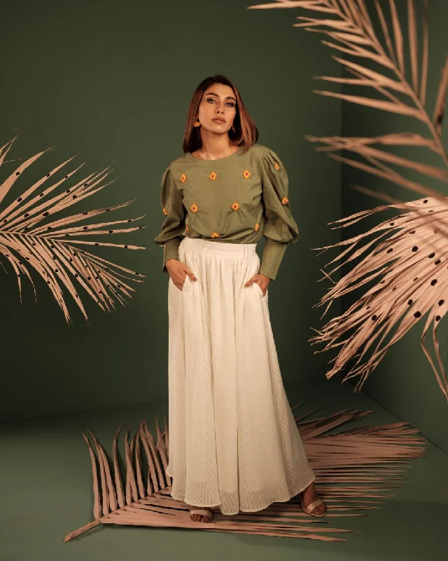 Women's Long Skirt wrap skirt elegant
