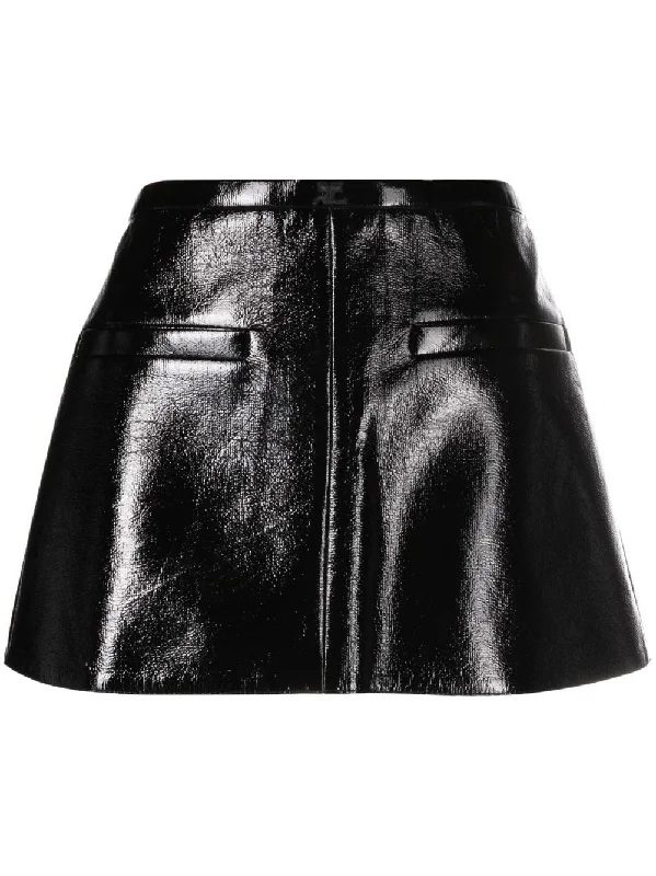 Courreges Skirts Black casual skirt length