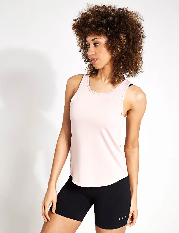 Daila Tank - Pink Soft activewear tank top