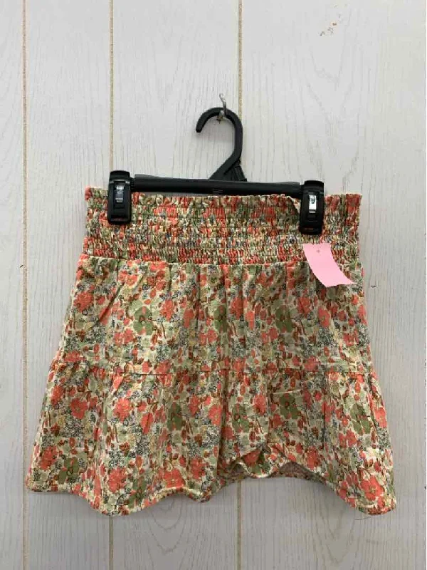 Cat & Jack Girls Size 10/12 Skirt leather skirt sleek