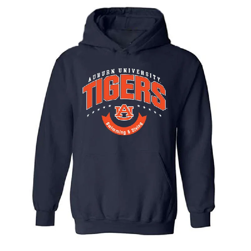 Auburn - NCAA Women's Swimming & Diving : Maggie Gholston - Hooded Sweatshirt Generic Shersey Hoodie with Front Slit Layering Stylish Auburn - NCAA Women's Swimming & Diving : Maggie Gholston - Hooded Sweatshirt Generic Shersey Hoodie with Front Slit Layering Stylish