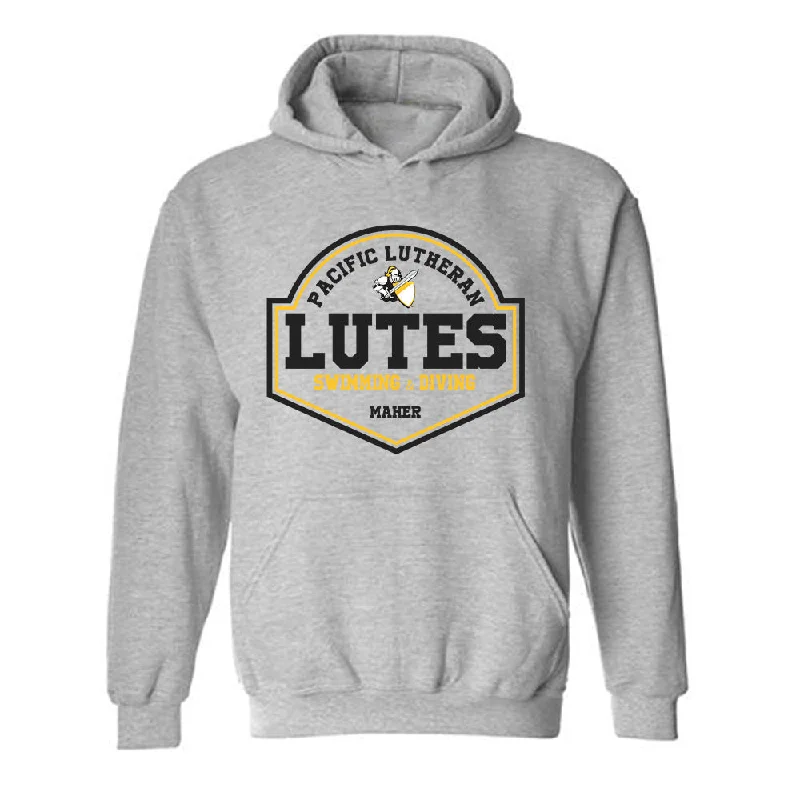 PLU - NCAA Women's Swimming & Diving : Riley Maher - Hooded Sweatshirt Classic Fashion Shersey Hoodie Crop Top Short Trendy PLU - NCAA Women's Swimming & Diving : Riley Maher - Hooded Sweatshirt Classic Fashion Shersey Hoodie Crop Top Short Trendy