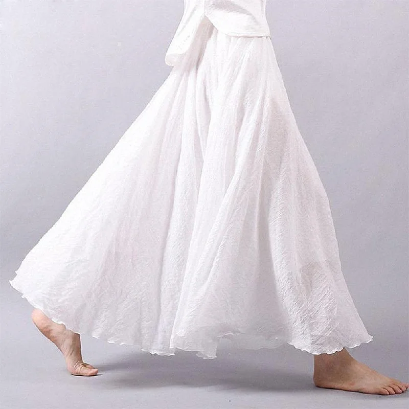 Women Summer Skirt Maxi Skirt lace skirt intricate