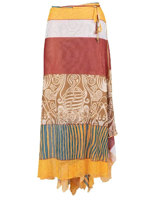 Multi-Color Remina Skirt maxi skirt elegant
