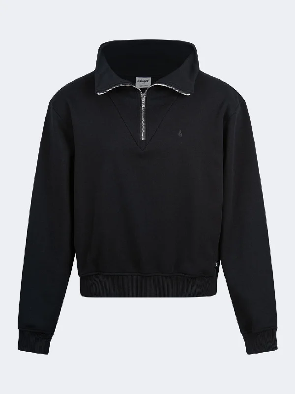Oil And Gaz Stylish Women Lifestyle Sweatshirt Black Hoodie with Back Slit Movement Comfort Oil And Gaz Stylish Women Lifestyle Sweatshirt Black Hoodie with Back Slit Movement Comfort