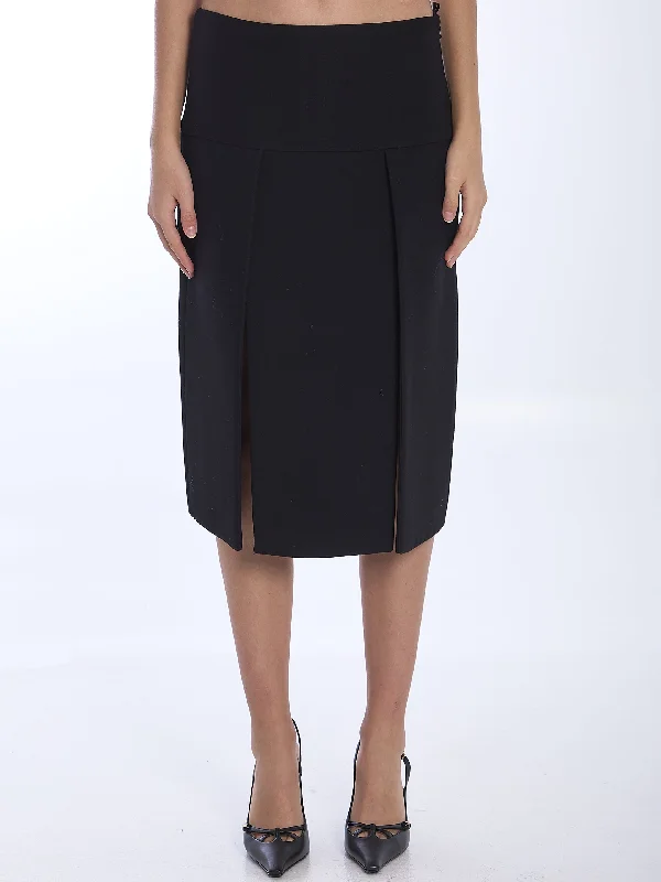 Kidd Skirt ribbed skirt waist