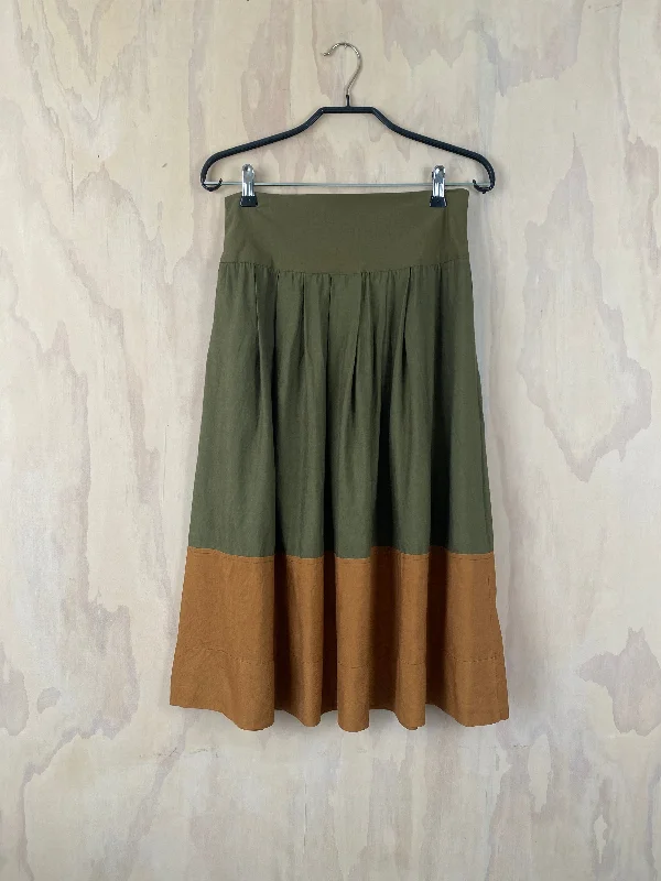 Juna Pleat Skirt - Ginger Duo lace skirt elegant