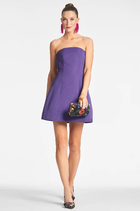 Alanna Dress - Amethyst - Final Sale Turtleneck Warm Winter