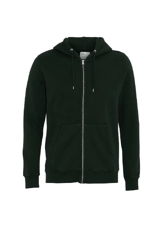 Classic Organic Zip Hoodie Hoodie with Snap Buttons Easy Quick