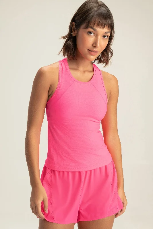 Harmony Cut Tank Top scoop neck tank