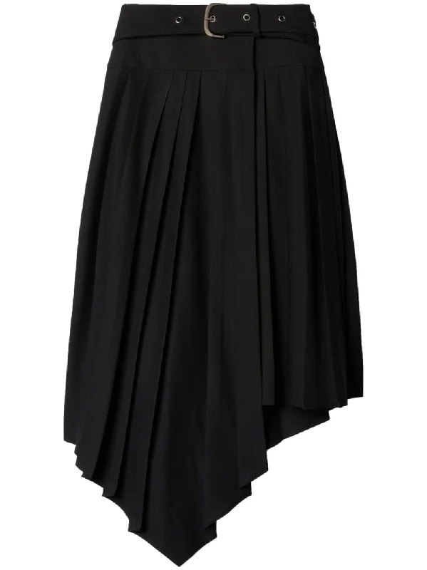 Off White Skirts Black mini skirt trendy