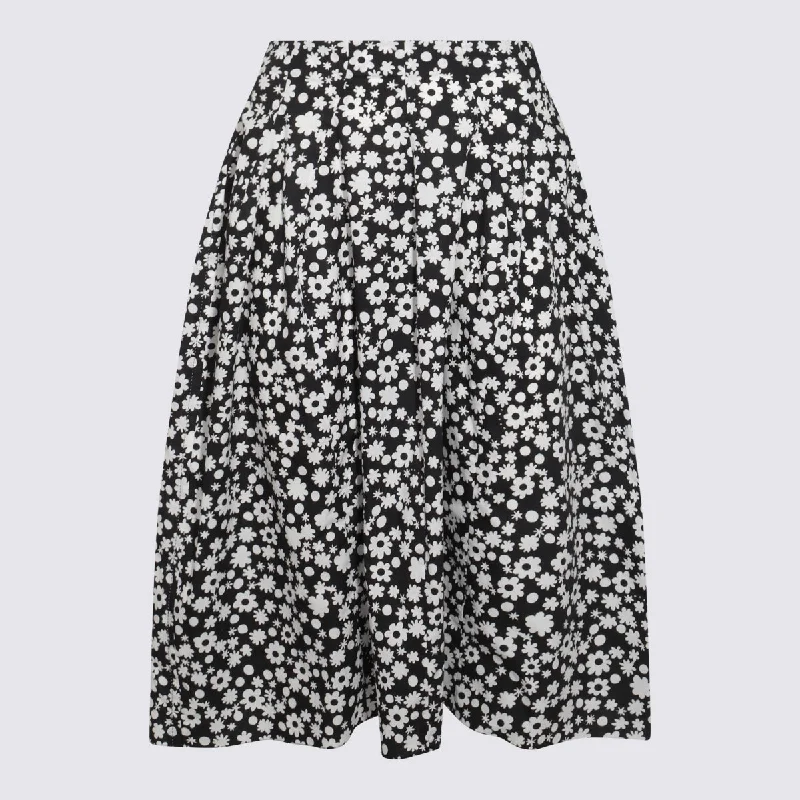 Marni Skirts Black cotton skirt soft