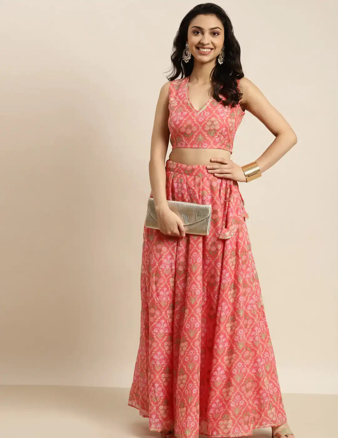 Patola Print Skirt midi skirt versatile