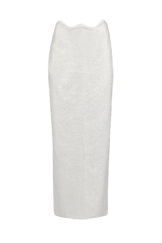 Skirt The Meadow velvet skirt glossy