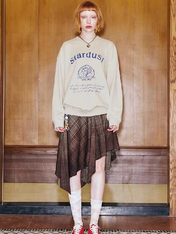 Hand-painted long-sleeved sweatshirt【s0000009834】 Hoodie with Hem Lace Feminine Delicate Hand-painted long-sleeved sweatshirt【s0000009834】 Hoodie with Hem Lace Feminine Delicate
