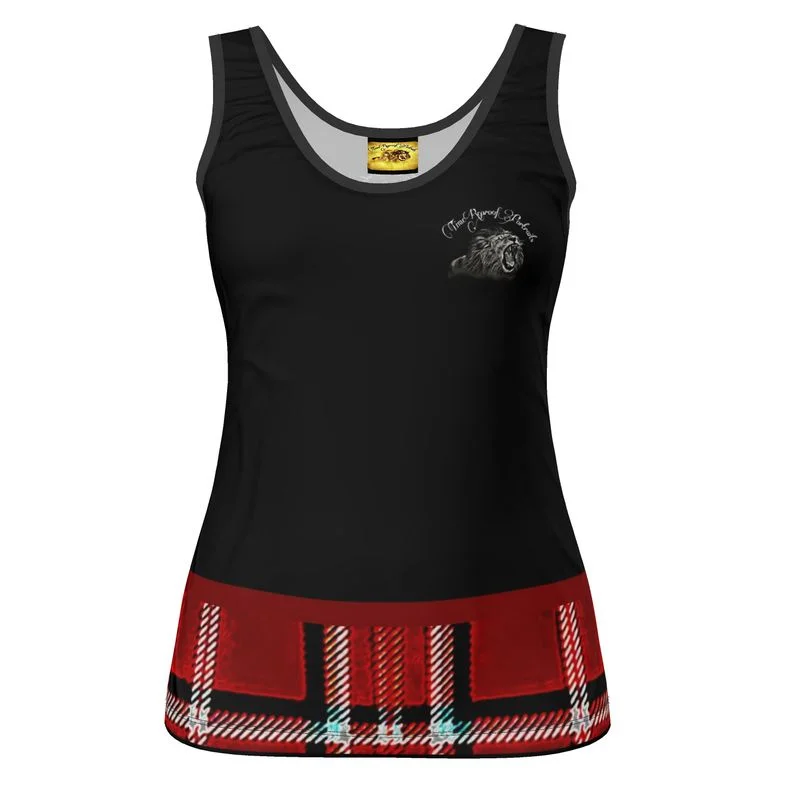 TRP Twisted Patterns 06: Digital Plaid 01-05A Ladies Designer Scoop Neck Tank Top lavender tank top TRP Twisted Patterns 06: Digital Plaid 01-05A Ladies Designer Scoop Neck Tank Top lavender tank top