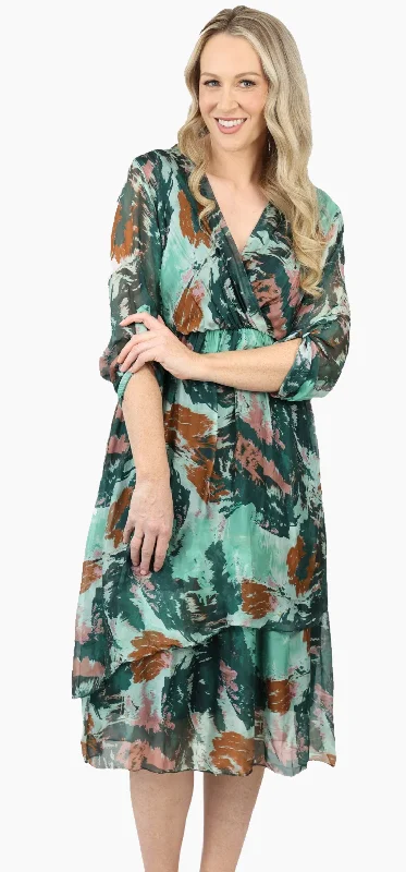 MARY silk dress Tunics Versatile functional