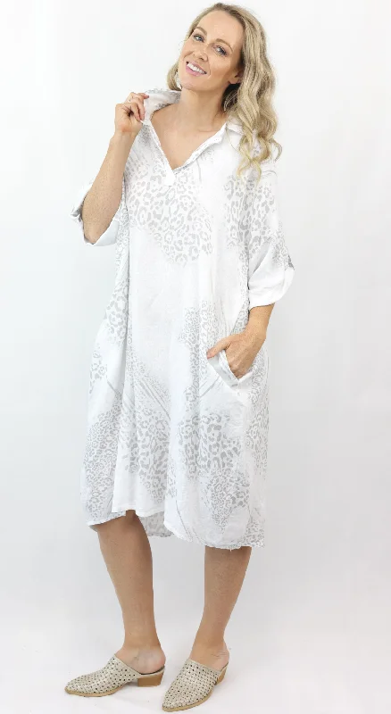 LUNA linen dress Tunics Trendy modern