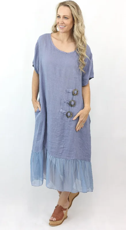 WILLOW linen dress Tunics Stylish elegant