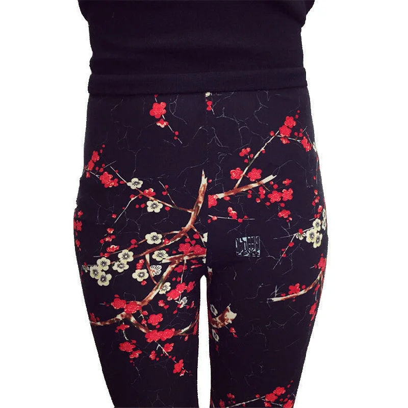 Print Flower Leggings Leggins Plus Size Legins Guitar Plaid Thin Nine Pant Fashion Women Clothing Trousers K092 Trousers Polka Dot Cute Print Flower Leggings Leggins Plus Size Legins Guitar Plaid Thin Nine Pant Fashion Women Clothing Trousers K092 Trousers Polka Dot Cute
