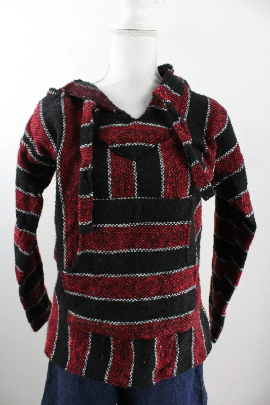 Vintage Striped Pullover (S) Notched Neck Pullover