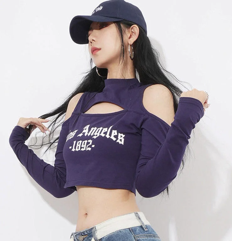 Women With High Waist Short Sweater Transparent Opaque Sheer